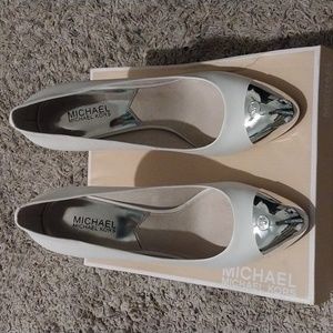 Michael Kors White Stilettos sz 10
